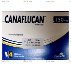 medicament CANAFLUCAN150 mgBoîte de 4 maroc