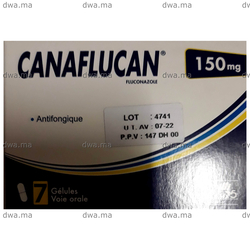medicament CANAFLUCAN150 MGBoîte de 7 maroc