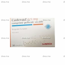medicament CARDENSIEL2,5 MGBoîte de 30 maroc