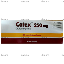 medicament CATEX250 MGBoîte de 20 maroc