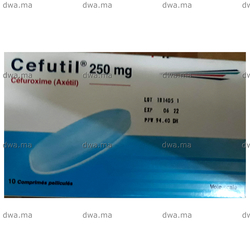 medicament CEFUTIL250 MGBoite de 10 maroc