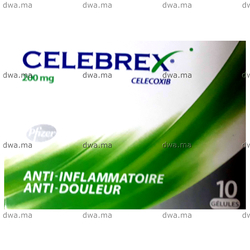 medicament CELEBREX200 MGBoîte de 10 maroc