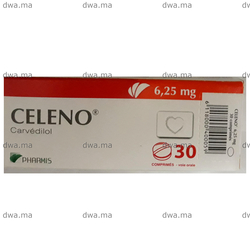 medicament CELENO6.25 MGBoite de 30 maroc