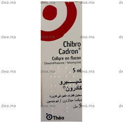medicament CHIBRO-CADRON350,000 UI-100 mgF LACON 5 ml maroc