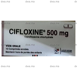 medicament CIFLOXINE500MGBoîte de 10 maroc