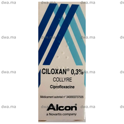 medicament CILOXAN0.003Flacon de 5ml maroc