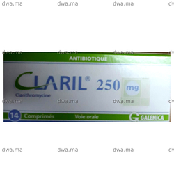 medicament CLARIL250 MGBoîte de 14 maroc