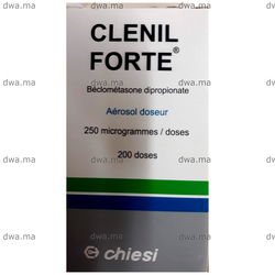 medicament CLENIL FORTE250 µGFlacon de 200 doses pour inhalation buccale maroc