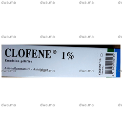 medicament CLOFENE1%Tube de 60 g maroc