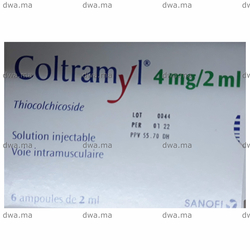 medicament COLTRAMYL4mg /2mlBoîte de 6 maroc