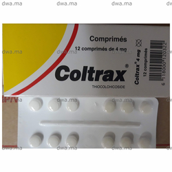 medicament COLTRAX4 mg CompriméBoîte de 12 maroc