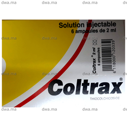 medicament COLTRAX4 mg Solution injectableBoîte de 6 Ampoules de 2 ml maroc