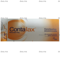 medicament CONTALAX5 mgBoîte de 30 maroc