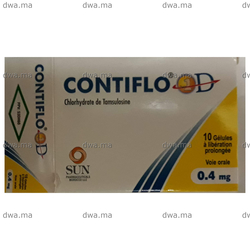 medicament CONTIFLO OD0.4 MGBoite de 10 maroc