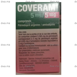 medicament COVERAM5 MG / 5 MGBoite de 30 maroc