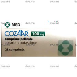 medicament COZAAR100 mgBoîte de 28 maroc