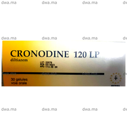 medicament CRONODINE LP120 mgBoîte de 30 maroc