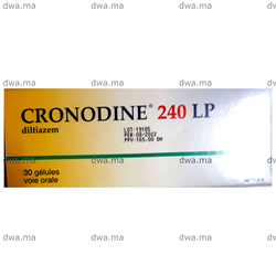 medicament CRONODINE LP240 mgBoîte de 30 maroc