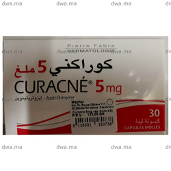 medicament CURACNE5 MGBoîte de 30 maroc