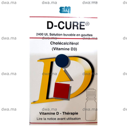 medicament D-CURE2400 UI/MLFlacon de 10 ML maroc