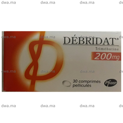 medicament DÉBRIDAT200 MGBoîte de 30 maroc