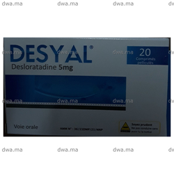 medicament DESYAL5MGBoite de 20 maroc