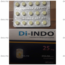 medicament DI-INDO25 MGBoîte de 30 maroc