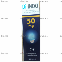 medicament DI-INDO50 MGBoîte de 15 maroc