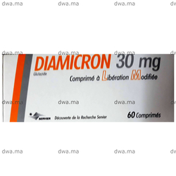 medicament DIAMICRON30 MG LMBoîte de 60 maroc