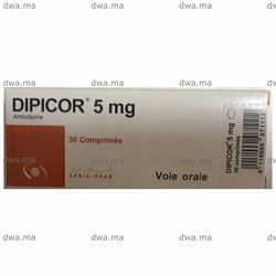 medicament DIPICOR5 MGBoîte de 30 maroc