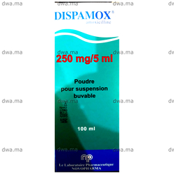 medicament DISPAMOX250 MGFlacon de 100 ml maroc