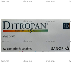 medicament DITROPAN5 mgBoîte de 60 maroc