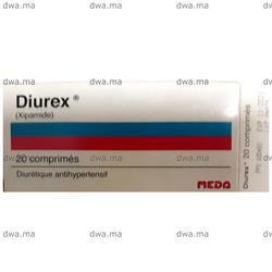 medicament DIUREX20 mg CompriméBoîte de 20 maroc