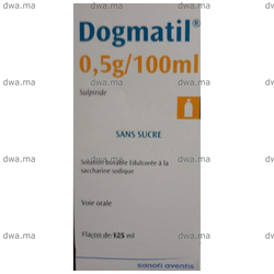medicament DOGMATIL0,5 G / 100 MLBoîte d'un Flacon de 125 ml maroc