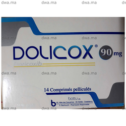 medicament DOLICOX90 MGBoite de 14 maroc