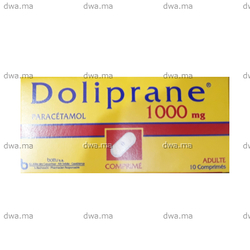medicament DOLIPRANE1GBoîte de 10 maroc