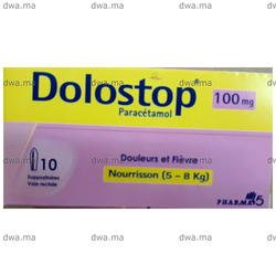 medicament DOLOSTOP100 MGBoite de 10 maroc