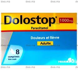 medicament DOLOSTOP1000 MGBoite de 8 maroc