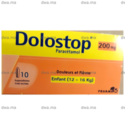 medicament DOLOSTOP200 MGBoite 10 maroc