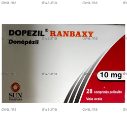 medicament DOPEZIL RANBAXY5 MGBoite de 28 maroc