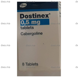 medicament DOSTINEX0,5 MGFlacon en verre contenant 8 comprimés maroc