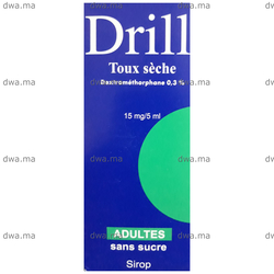 medicament DRILL TOUX SÉCHE ADULTE15 MG / 5 MLFlacon de 150ml maroc