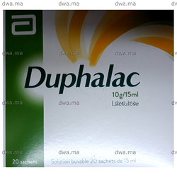 medicament DUPHALAC10 G / 15 MLBoîte de 20 Sachets-dose maroc