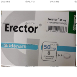 medicament ERECTOR50 MGBoite de 8 maroc