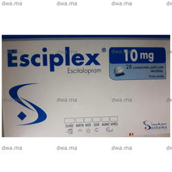 medicament ESCIPLEX10 MGBoite de 28 maroc