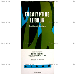 medicament EUCALYPTINE LE BRUNBoîte de 1 Flacon de 125 ml maroc