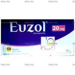 medicament EUZOL20 MGBoite de 14 maroc