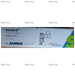 medicament EXODERIL0,01Tube de 15g maroc