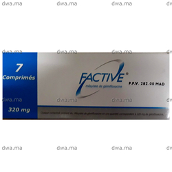 medicament FACTIVE320 MGBoite de 7 maroc