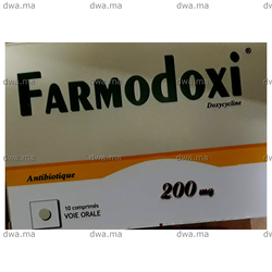 medicament FARMODOXI200 MGBoîte de 10 maroc